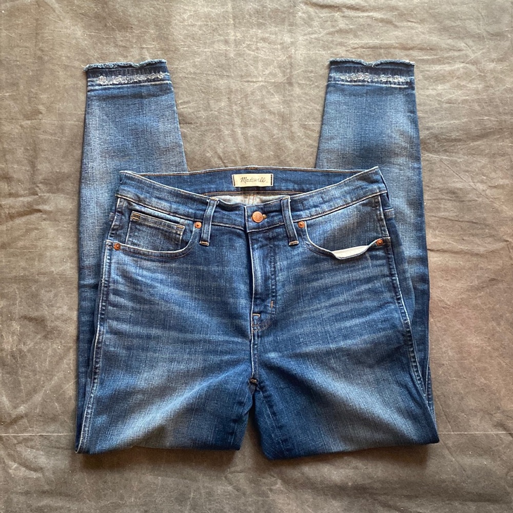 Madewell 9” HiRise Skinny Jeans